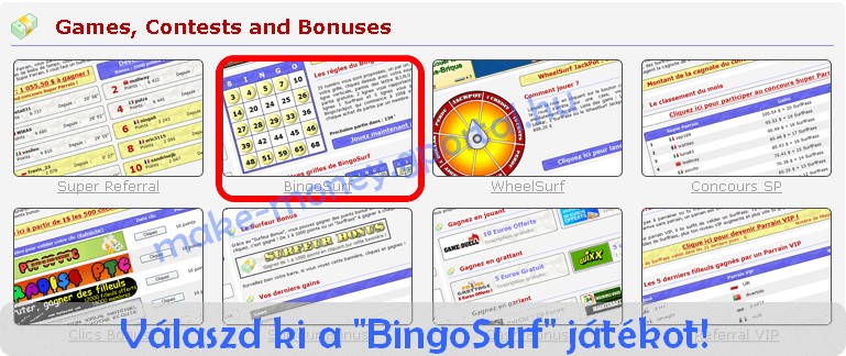 BingoSurf - make-money.gportal.hu